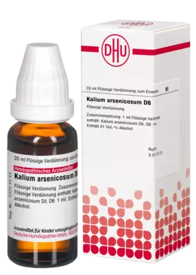 KALIUM ARSENICOSUM D 6 Dilution