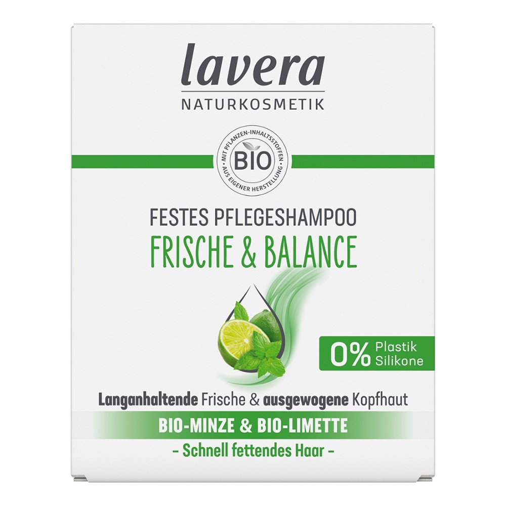 LAVERA festes Pflegeshampoo Frische & Balance