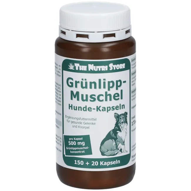 GRÜNLIPPMUSCHEL 500 mg Kapseln f.Hunde