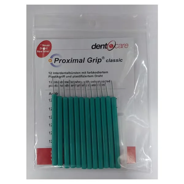 PROXIMAL Grip ultrafein türkis Interdentalbürste