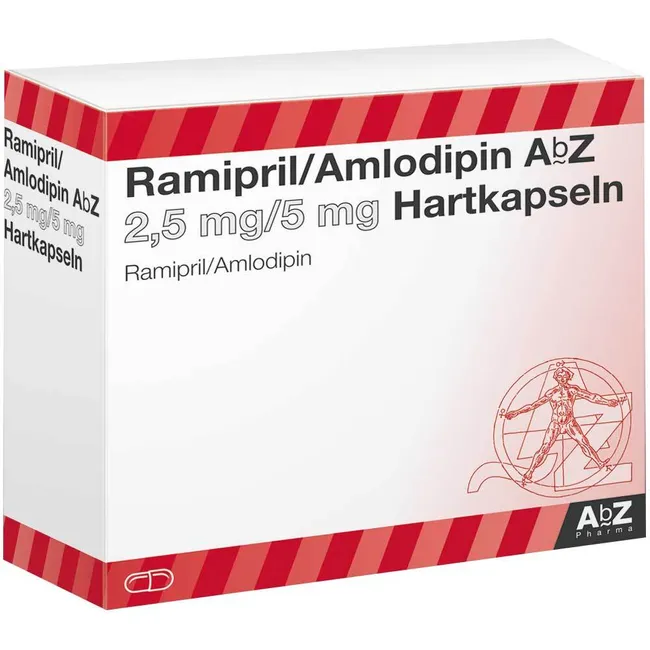 RAMIPRIL/Amlodipin AbZ 2,5 mg/5 mg Hartkapseln