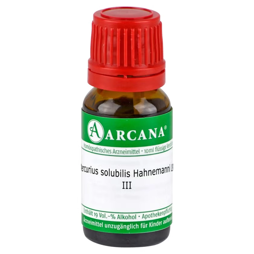 MERCURIUS SOLUBILIS Hahnemanni LM 3 Dilution