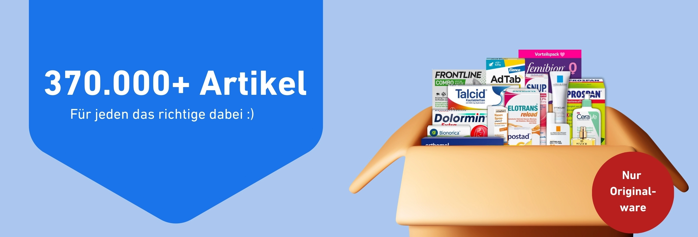 Riesen-Auswahl-Apotheke