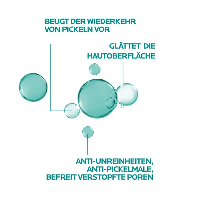 La Roche-Posay Effaclar Hochkonzentriertes Serum bei Akne & Pickelmalen (Peeling mit AHA & BHA)