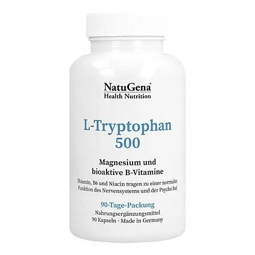 L-TRYPTOPHAN 500 Magnesium+B-Vitamine Kapseln