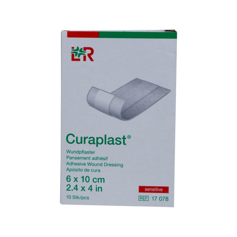 CURAPLAST Wundschnellverb.sensitiv 6x10 cm 1 m