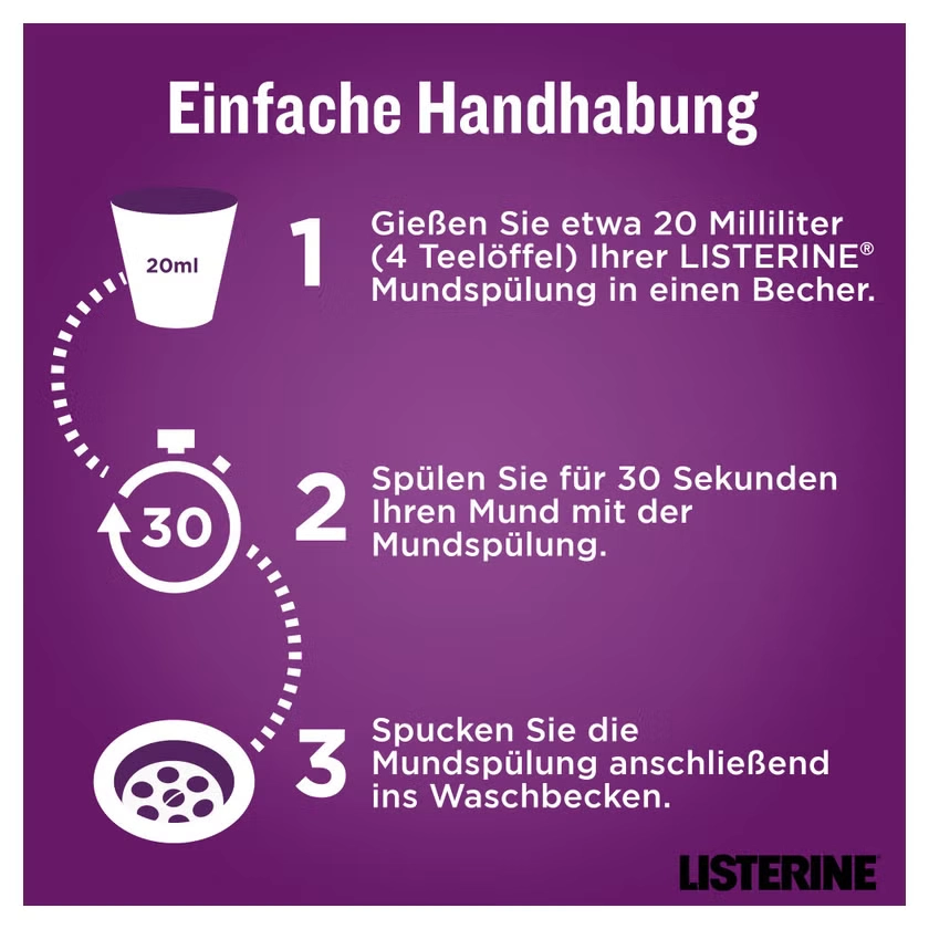 LISTERINE Total Care Zahn-Schutz Mundspülung