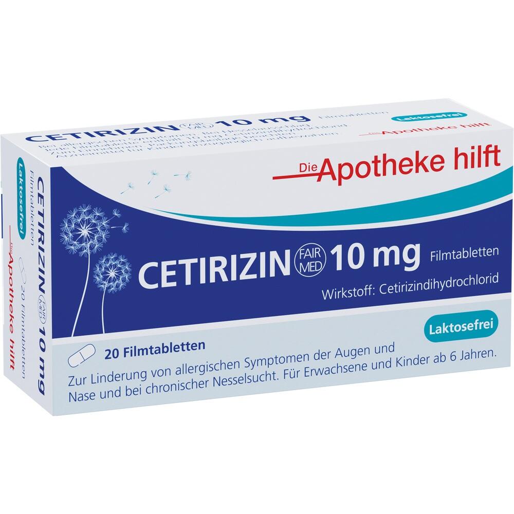 CETIRIZIN  10 mg Filmtabletten