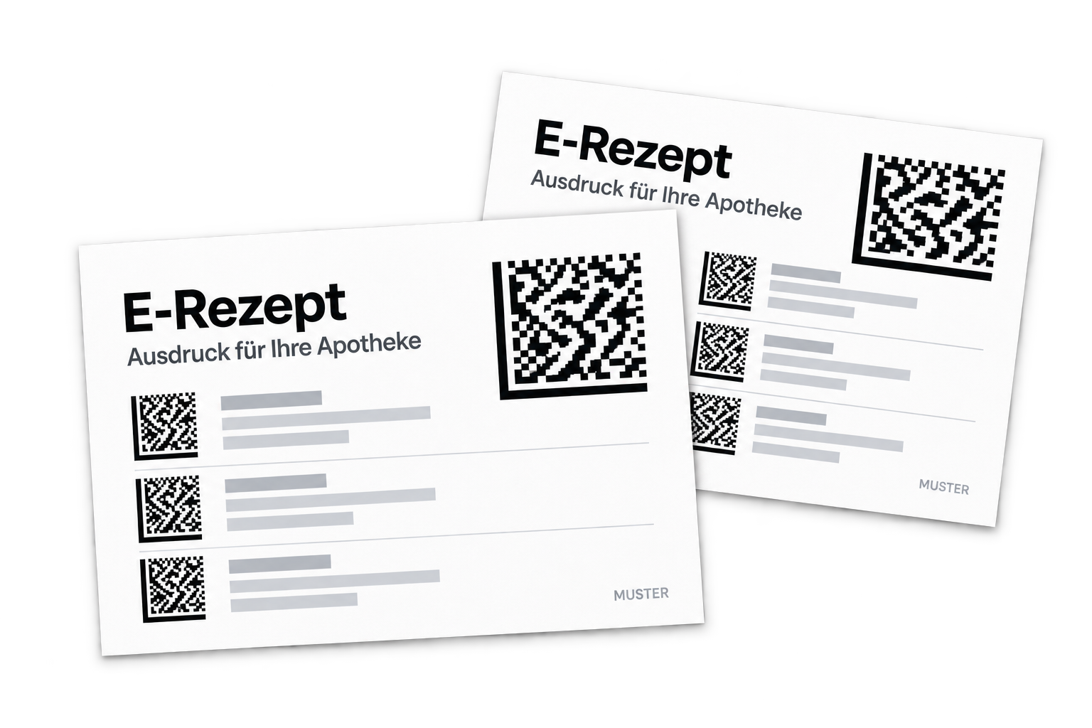 E-Rezept-Ausdruck mit Rezeptcode hochladen