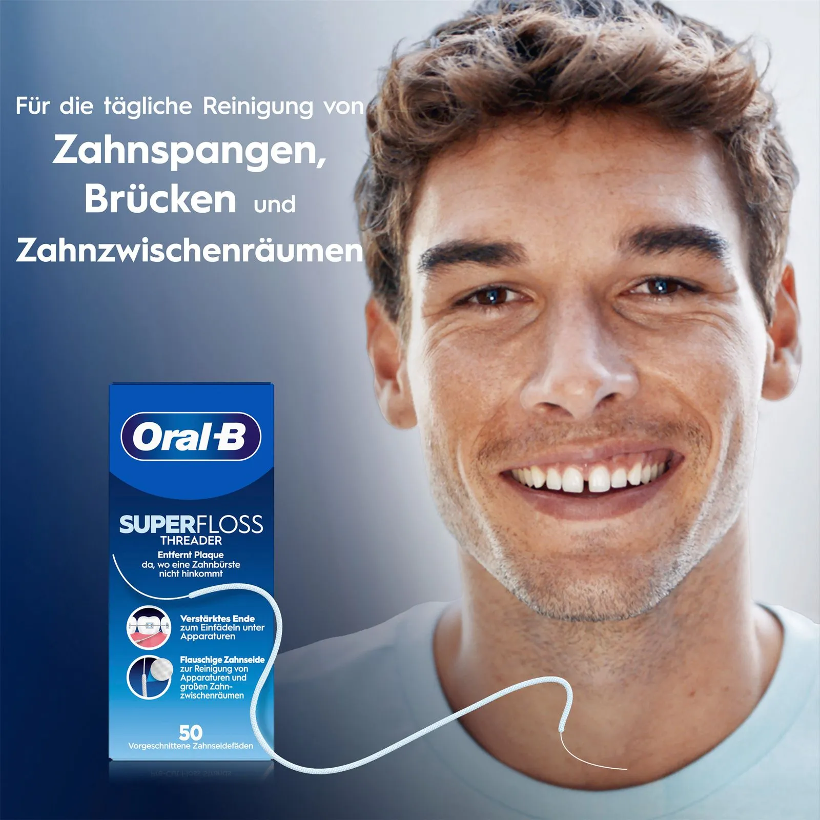 ORAL B Superfloss Zahnseidefäden