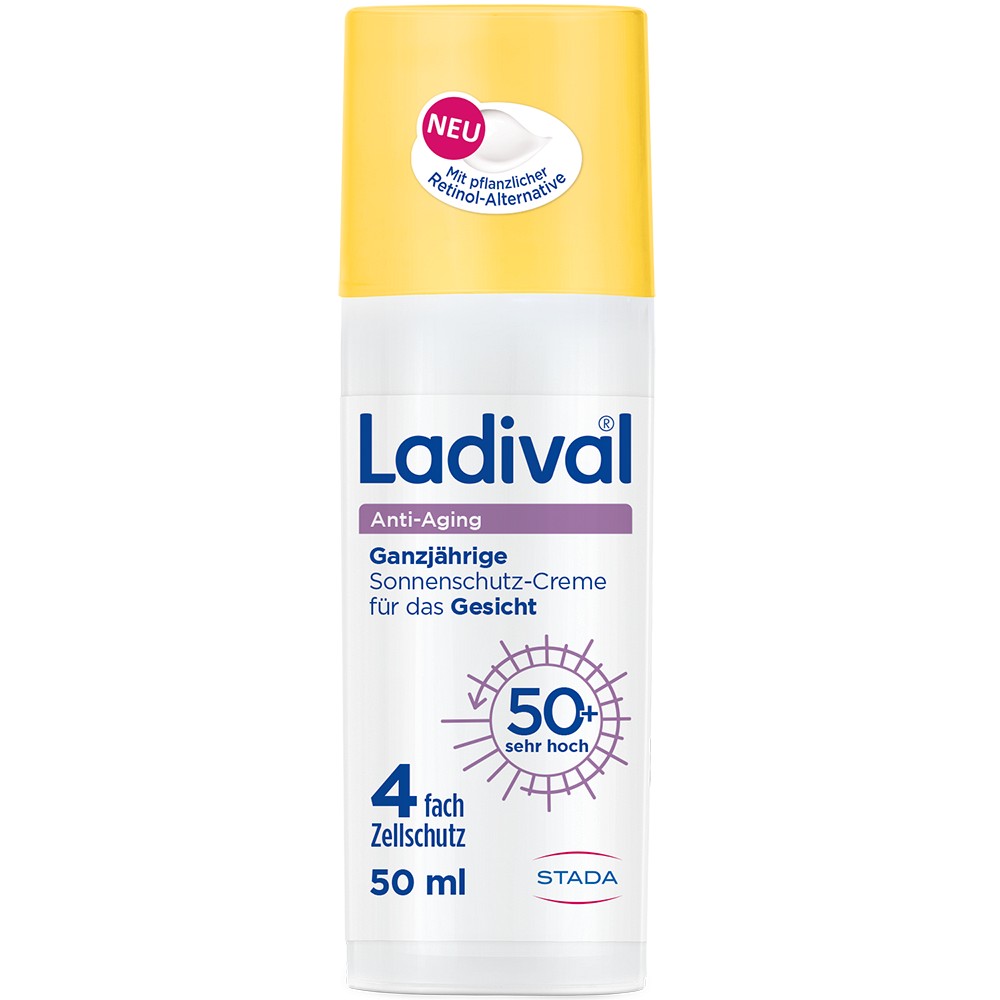Ladival Anti-Aging Sonnenschutz-Creme LSF 50+ – Gegen Falten & Hautalterung