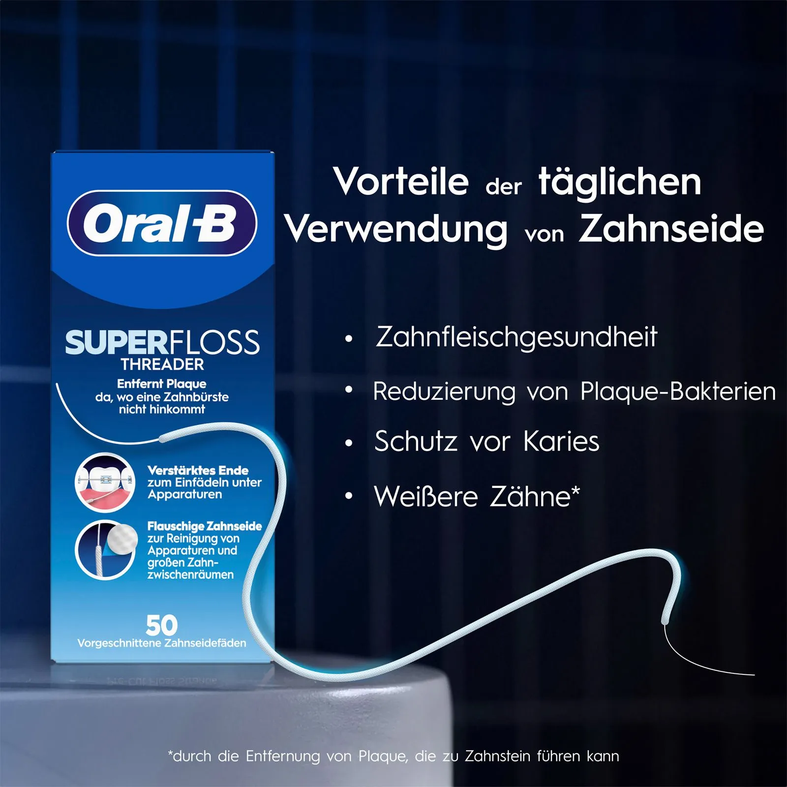 ORAL B Superfloss Zahnseidefäden