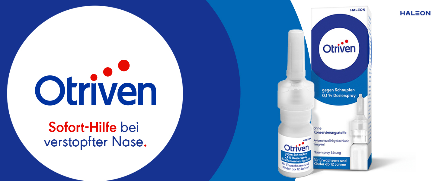 Otriven 0,1% Dosierspray ohne Konservierungsstoffe Banner 1
