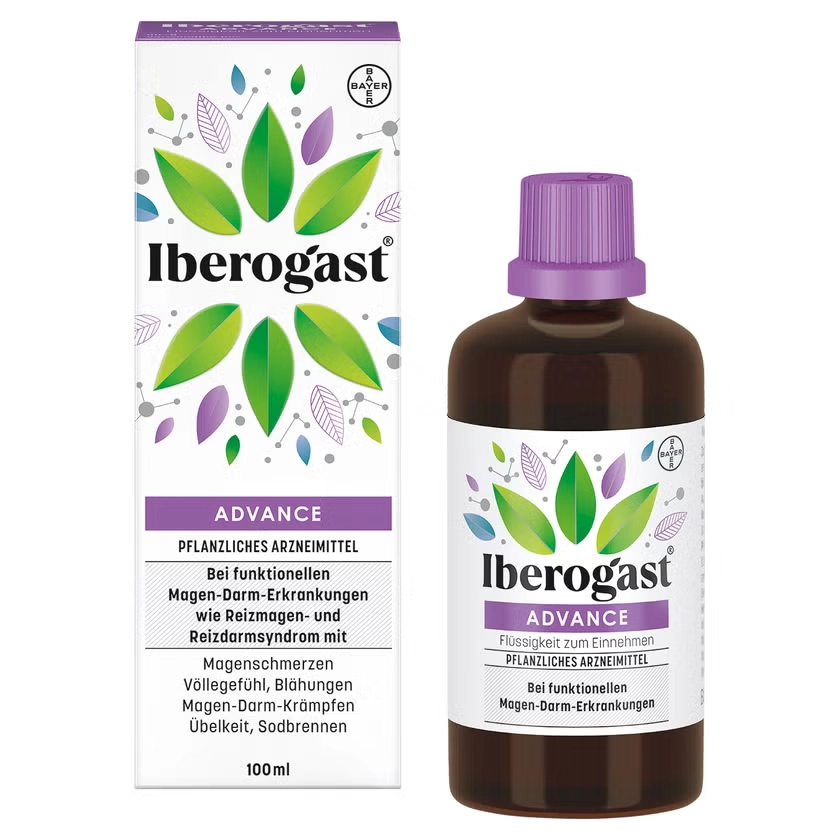 Iberogast® ADVANCE bei Reizdarm, Reizmagen, Magenschmerzen & Blähungen