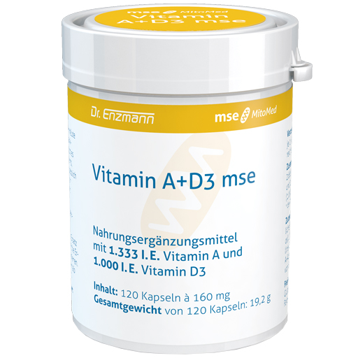 VITAMIN A+D3 mse Kapseln