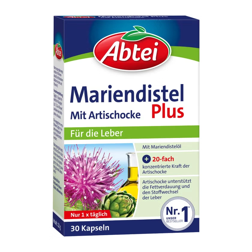 ABTEI Mariendistel Plus Kaps.m.Artischocke TF