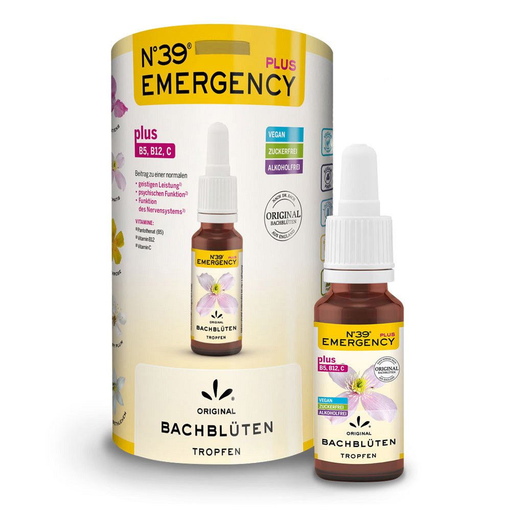 BACHBLÜTEN No.39 Emergency plus Tropf.z.Einnehmen