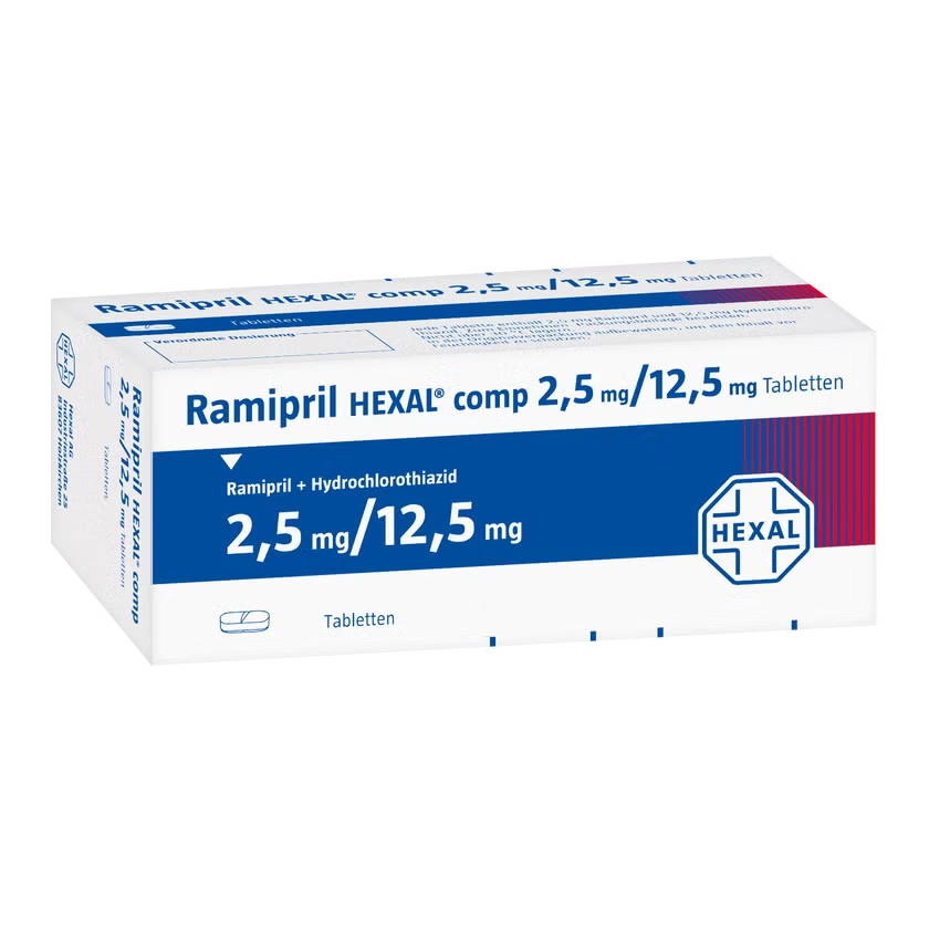 RAMIPRIL HEXAL comp. 2,5 mg/12,5 mg Tabletten
