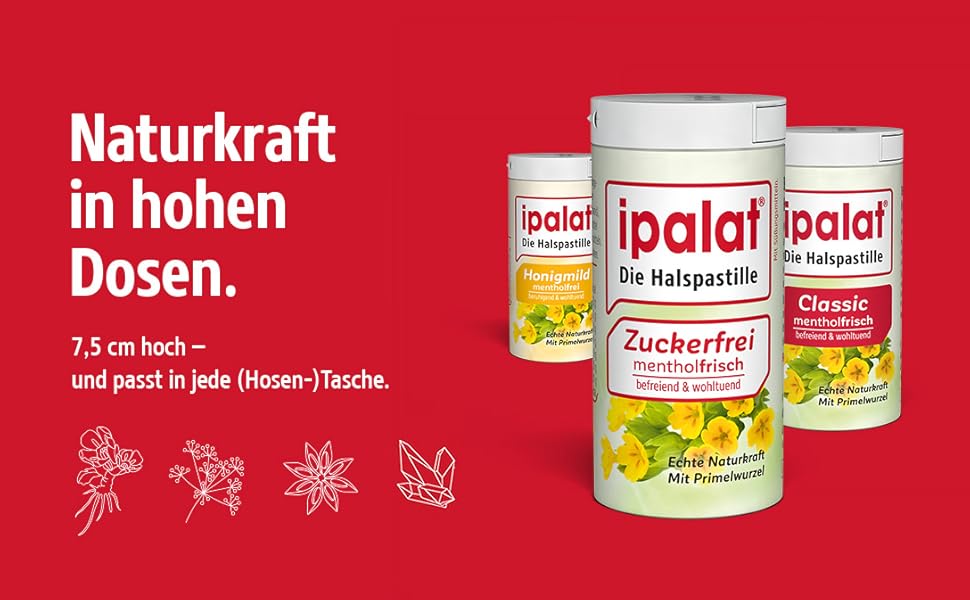 ipalat Halspastillen zuckerfrei Banner 1
