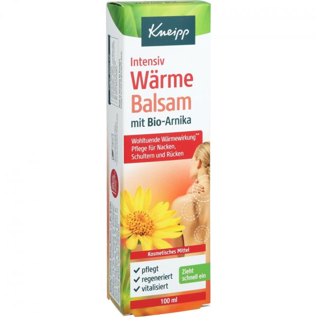 KNEIPP Intensiv Wärme Balsam mit Bio-Arnika