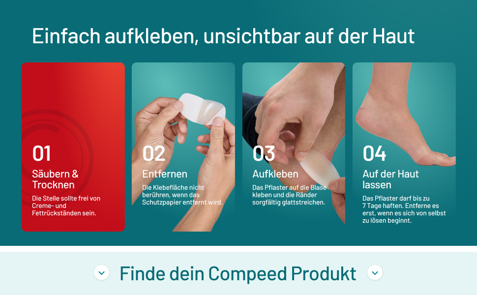 Compeed Blasenpflaster Mixpack Banner 5