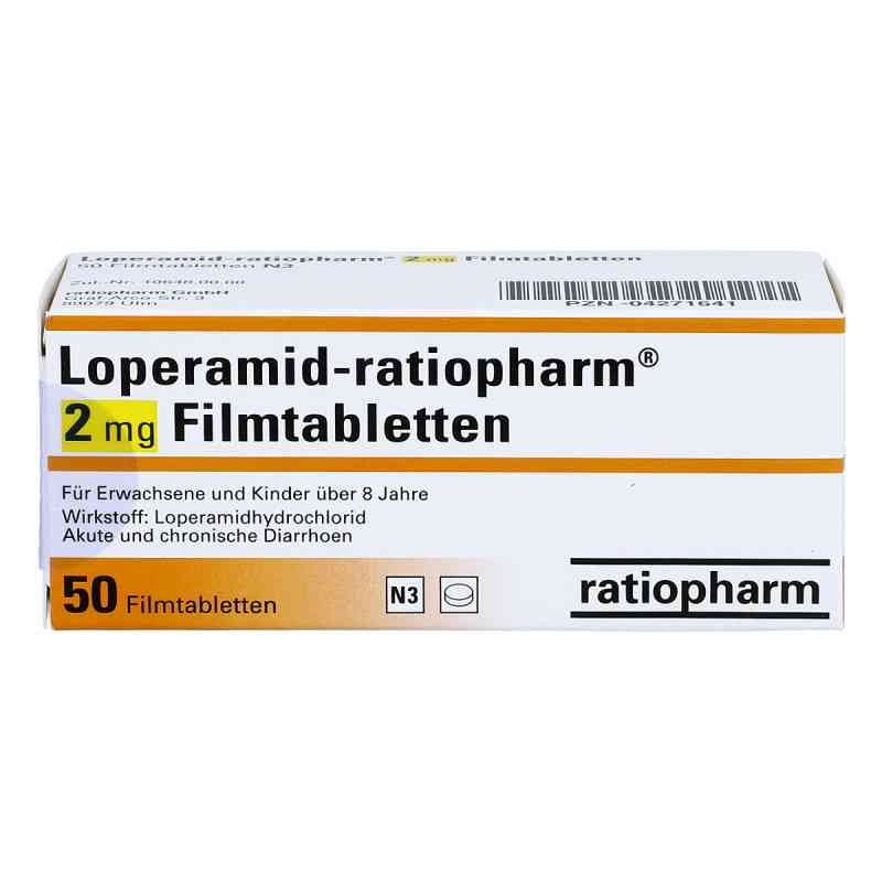 LOPERAMID-ratiopharm 2 mg Filmtabletten