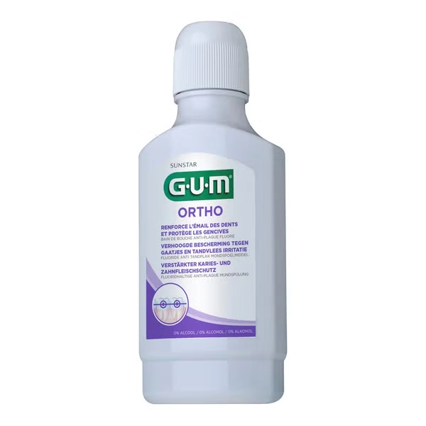 GUM ORTHO Mundspülung