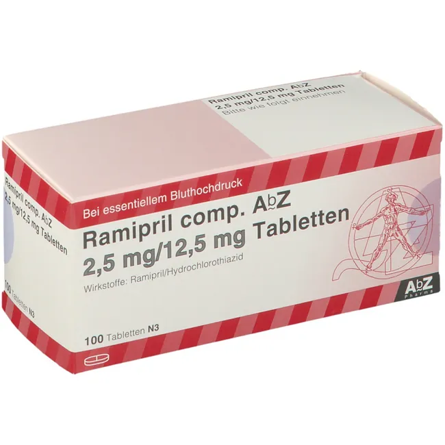 RAMIPRIL comp. AbZ 2,5 mg/12,5 mg Tabletten