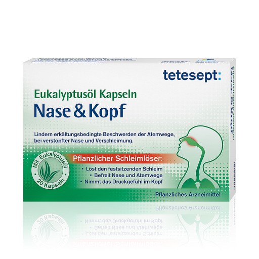 TETESEPT Eukalyptusöl Kapseln Nase & Kopf