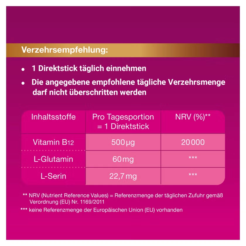 VITAPROMPT B12 500 μg Direktsticks