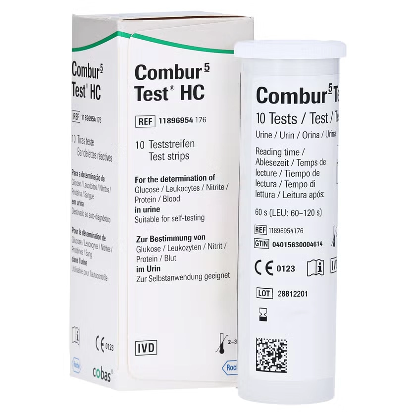 COMBUR 5 Test HC Teststreifen