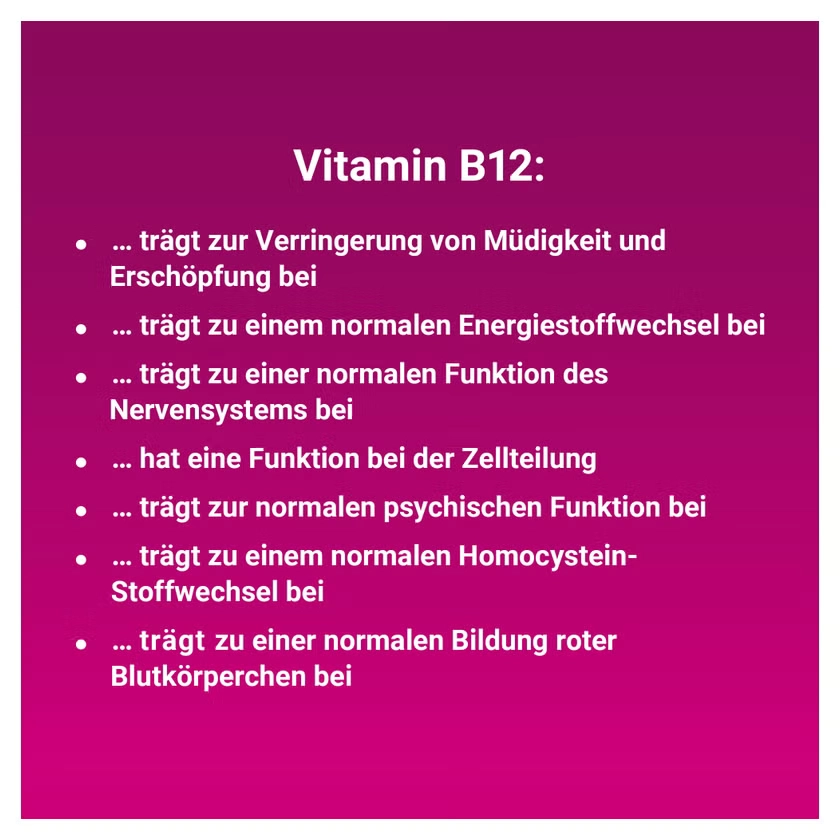 VITAPROMPT B12 500 μg Direktsticks