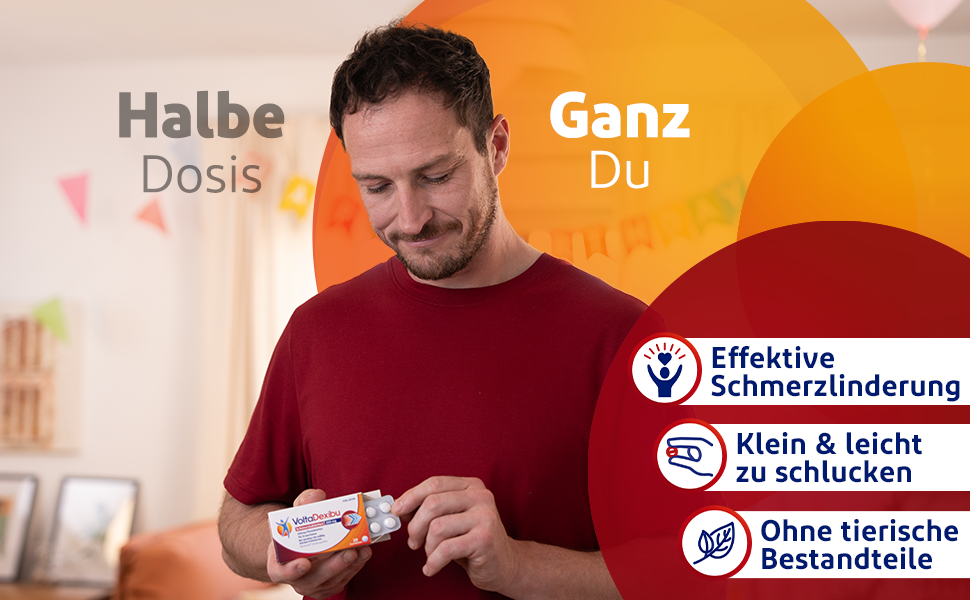 VoltaDexibu Anwendung und Dosierung Banner 4
