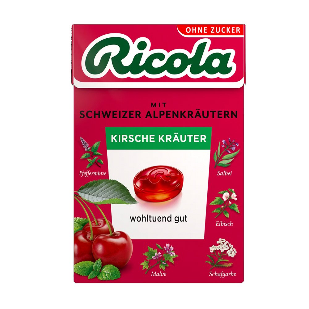 RICOLA o.Z.Box Kirsche Kräuter Bonbons