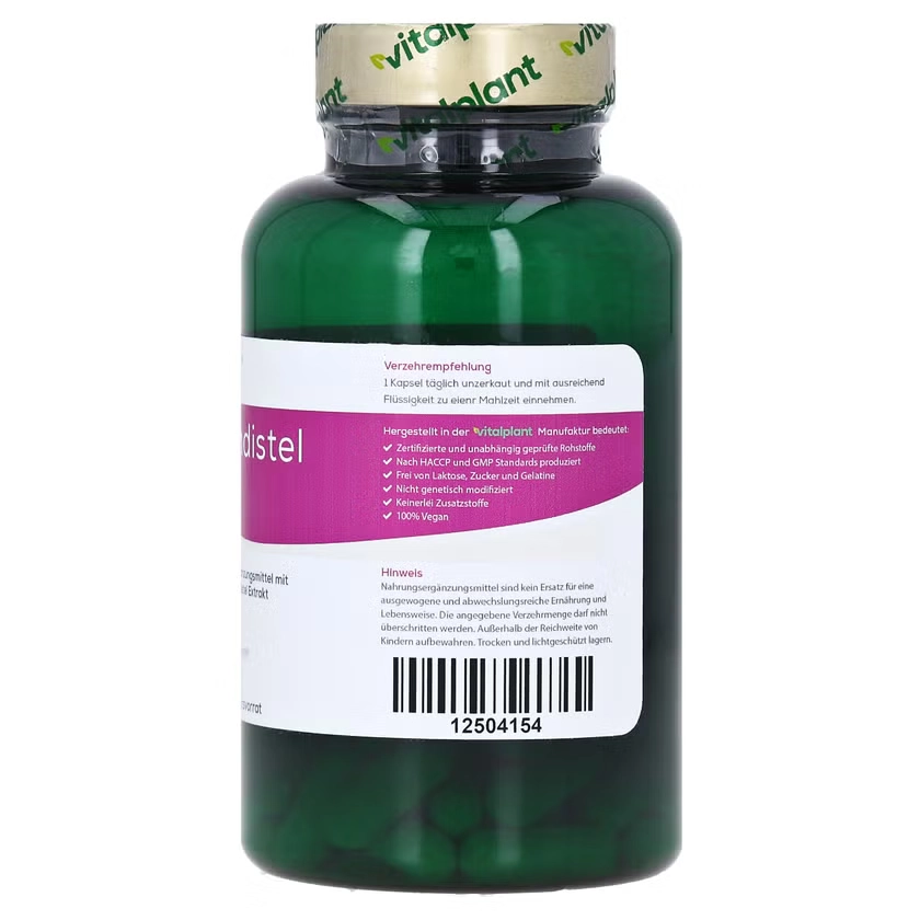 MARIENDISTEL 300 mg Extrakt Vitalplant Kapseln