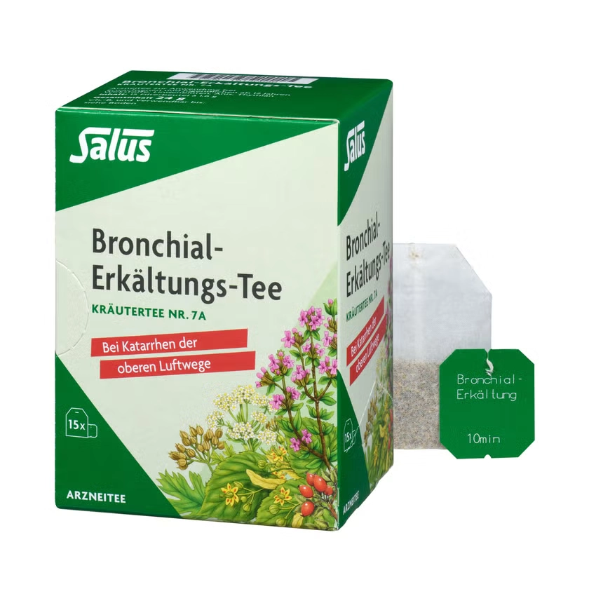 BRONCHIAL-ERKÄLTUNGS-Tee Kräutert.Nr.7a Salus Fbtl