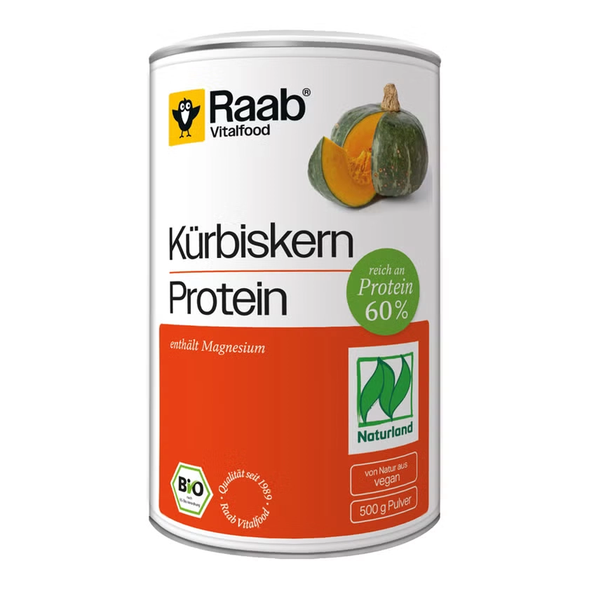 RAAB Vitalfood Kürbiskern Protein Pulver