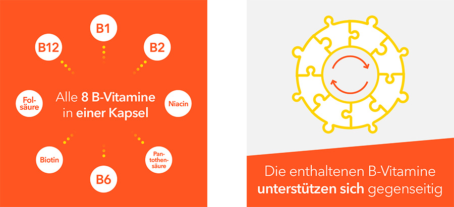 Vitamin B-Komplex B-Vitamine für Energie und Vitalität