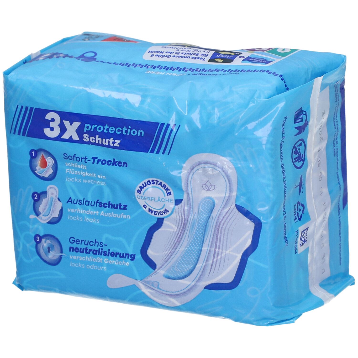 ALWAYS Ultra Binden long plus mit Flügeln