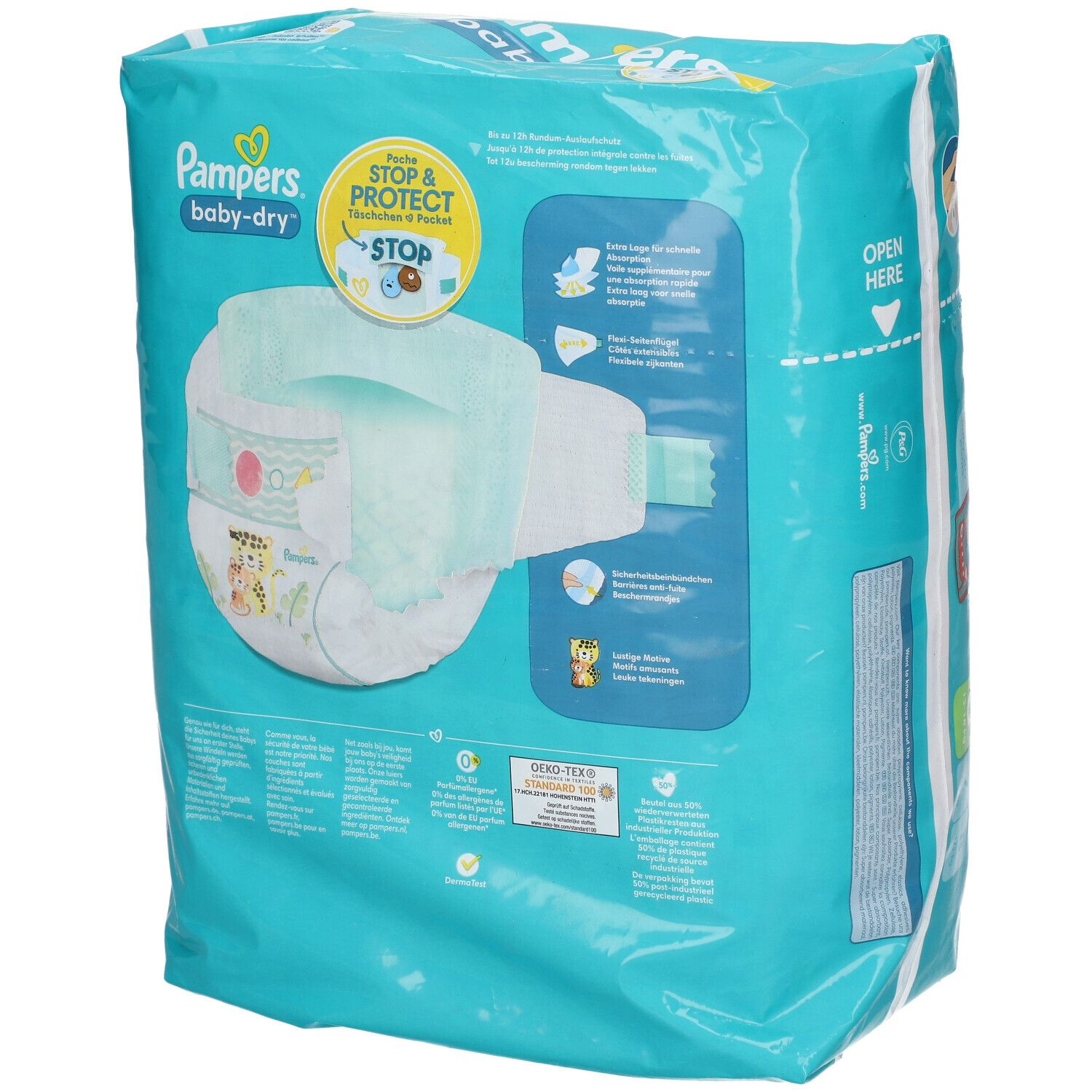 PAMPERS Baby Dry Gr.6 extra large 13-18kg Singlep.