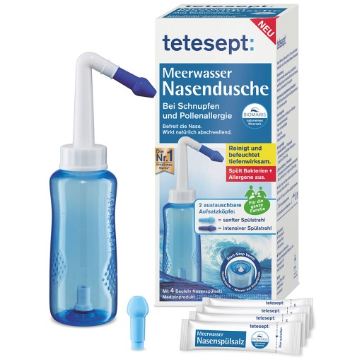 TETESEPT Meerwasser Nasendusche