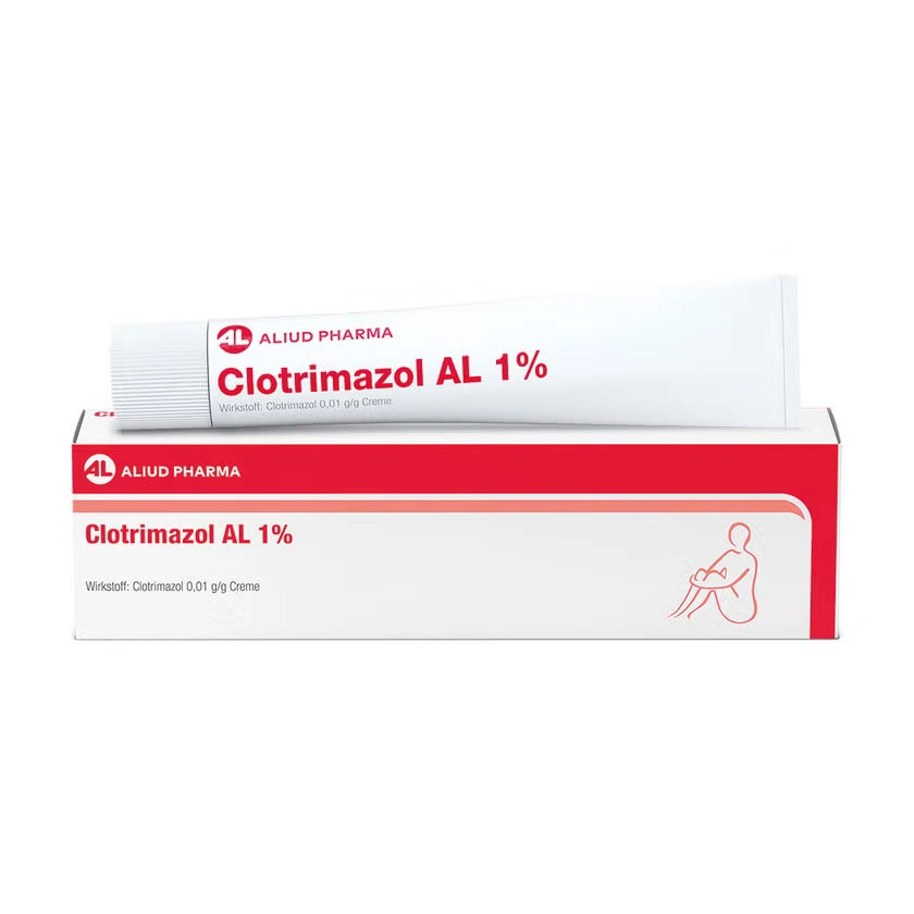 Clotrimazol AL 1% Creme bei Fußpilz, Hautpilz & juckenden Pilzinfektionen