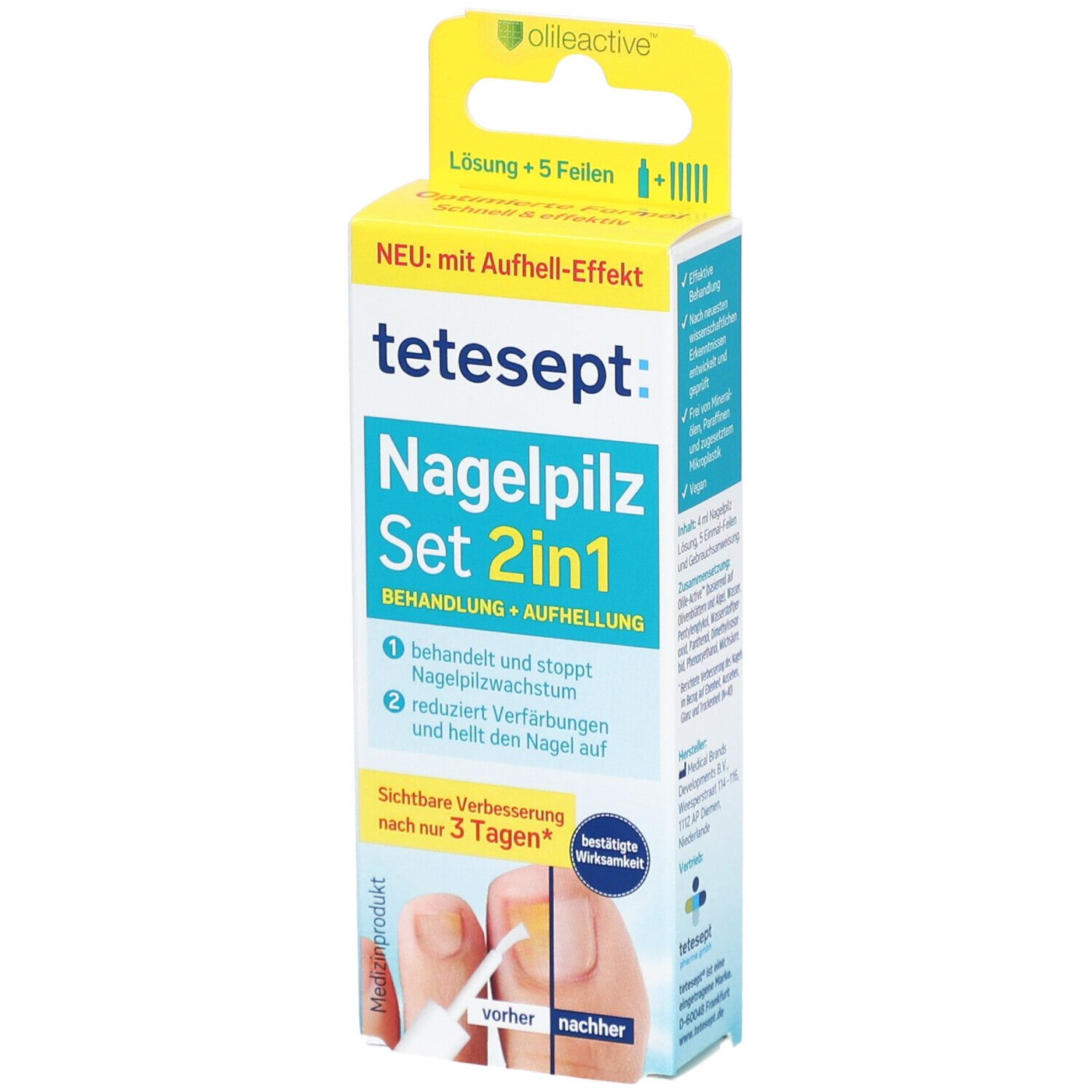 TETESEPT Nagelpilz Set 2in1