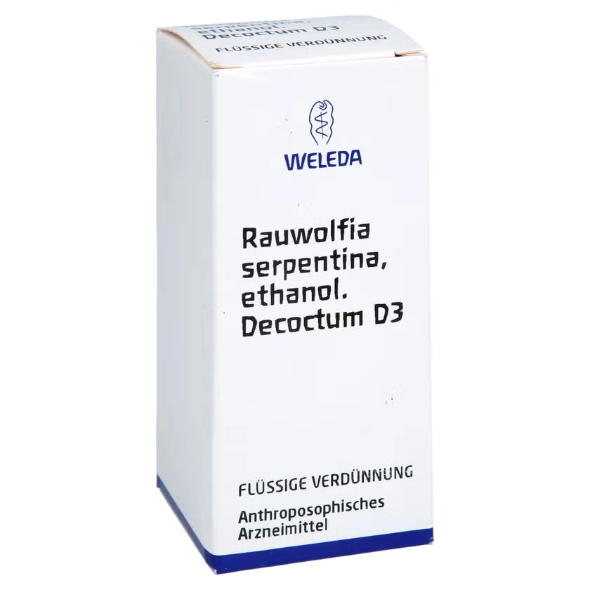 RAUWOLFIA SERPENTINA D 3 Dilution