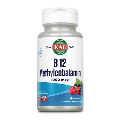 VITAMIN B12 METHYLCOBALAMIN 1000 μg KAL Tabletten