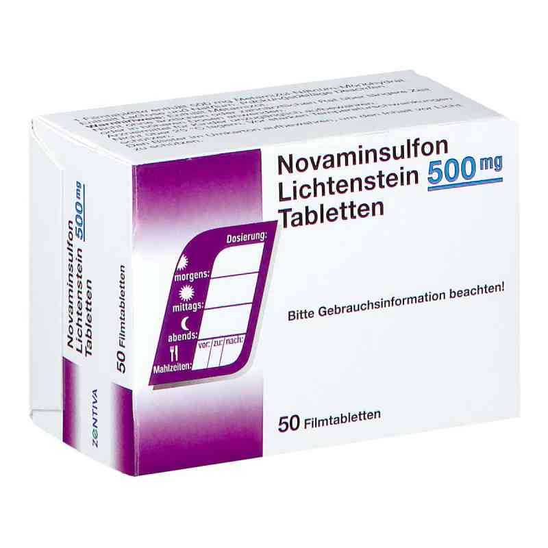 Novaminsulfon 500 mg Lichtenstein Filmtabletten