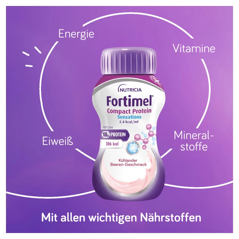 FORTIMEL Compact Protein 2.4 kcal kühlende Beere