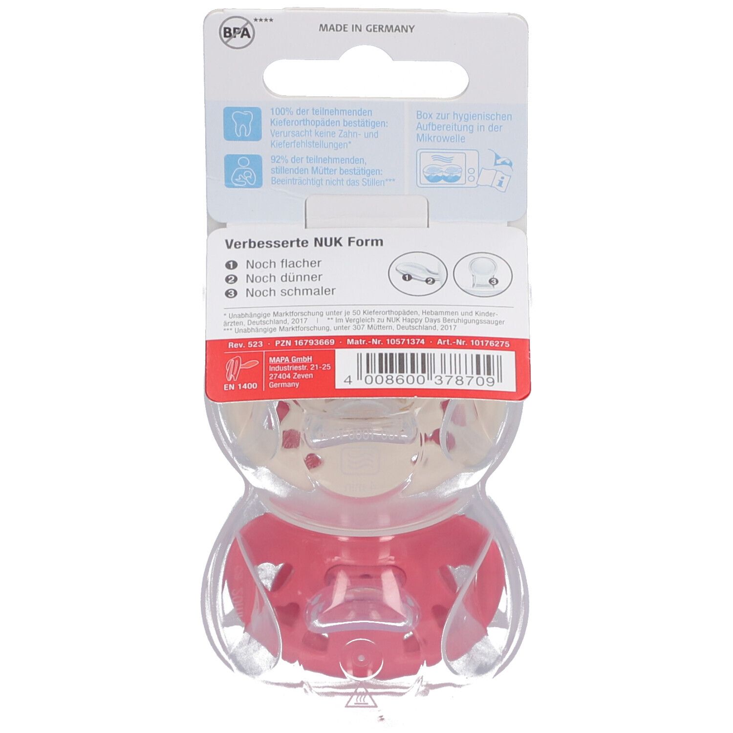 NUK Schnuller Signature Silikon 6-18 Monate