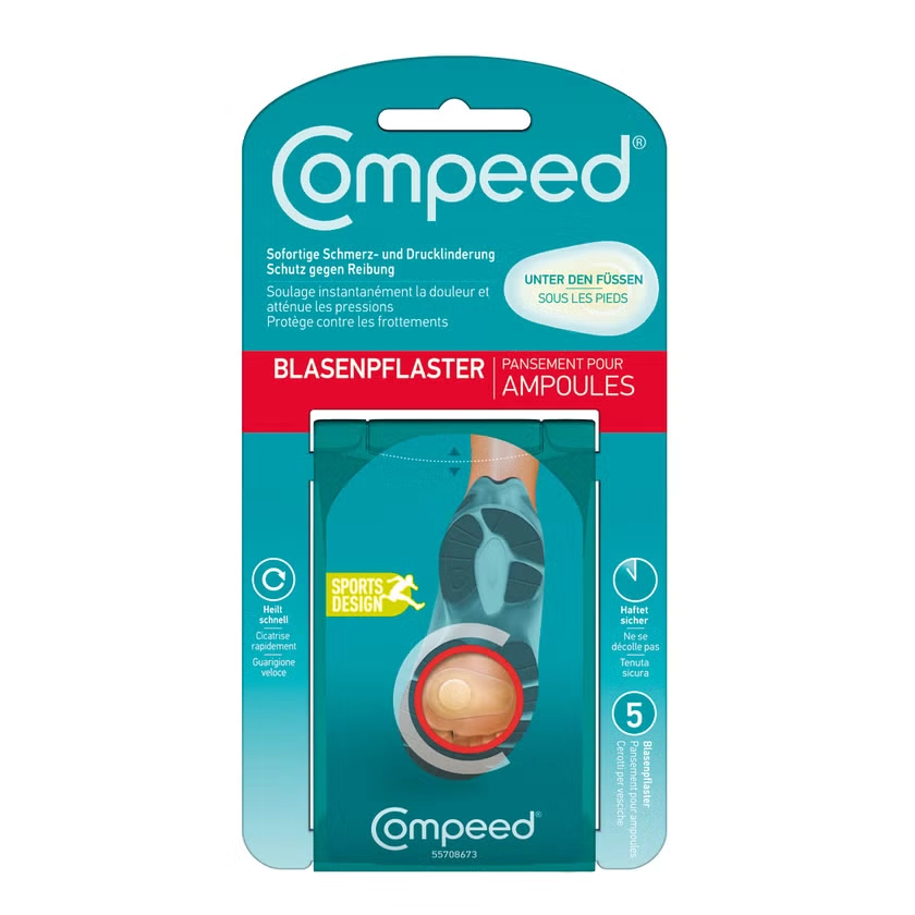 COMPEED Blasenpflaster unter den Füßen