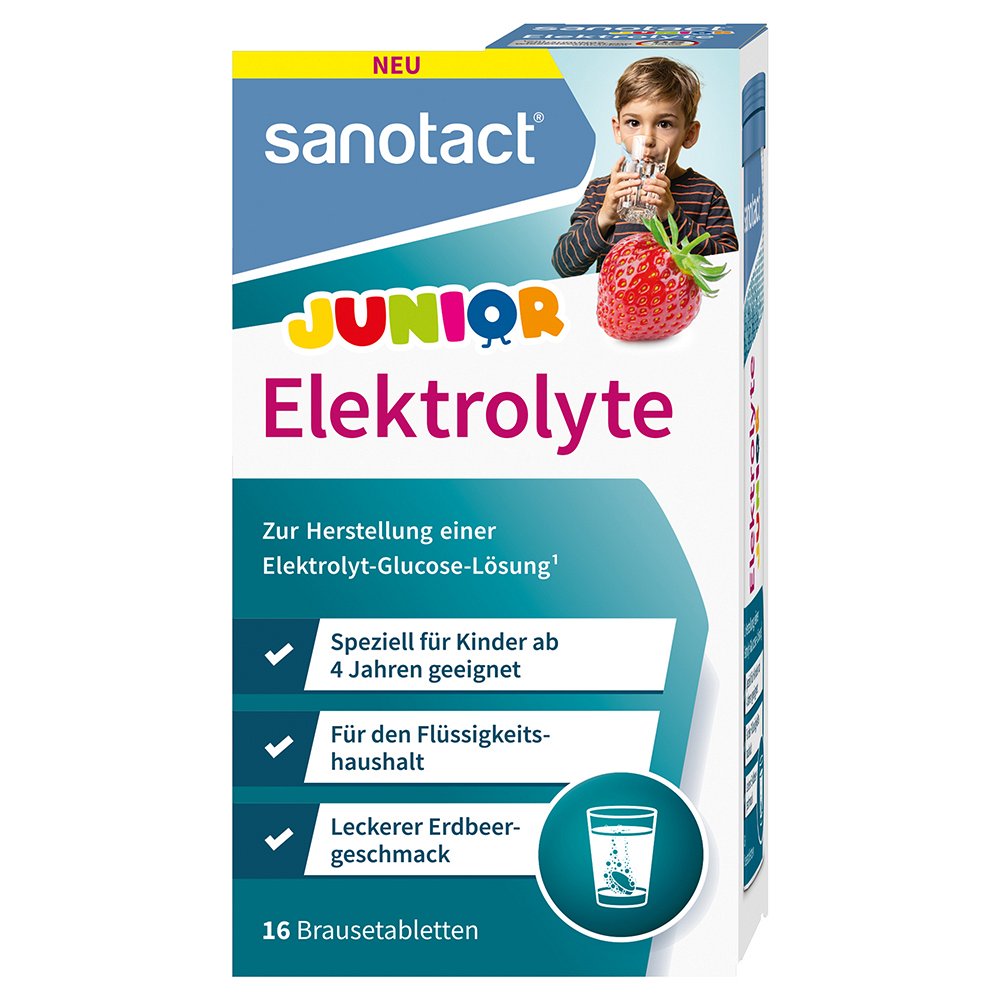 SANOTACT Elektrolyte Junior Brausetabletten